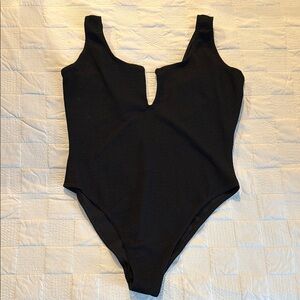 ASOS Black One Piece Swimsuit with Sleek Design